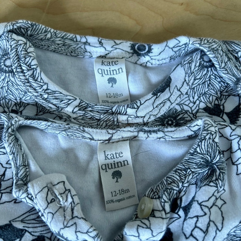 Kate Quinn Organic Twin Outfit Set Girl/Boy